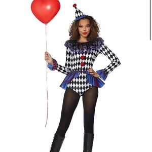 Spirit Halloween Carnival Clown Size Small